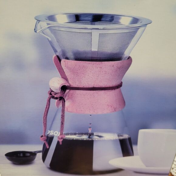 COSORI Pour Over Coffee Maker with Stainless Steel Filter, 8-Cup 34oz Drip Coffe - Picture 9 of 12